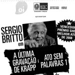 Clipping de “A Última Gravação de Krapp” – Setembro 2009 - Petrópolis - RJ